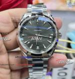 VS Factory Super Clone Omega Aqua Terra Green Dial Stainless Steel Watch 
